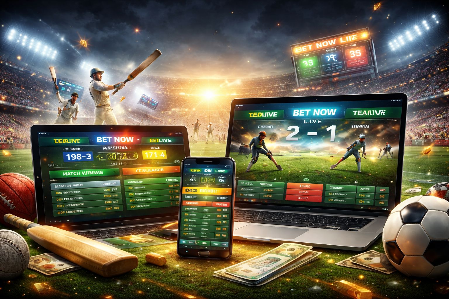 Bóng Đá, Cricket Và Thị Trường Phổ Biến Sẵn Sàng Cho Mọi Cược