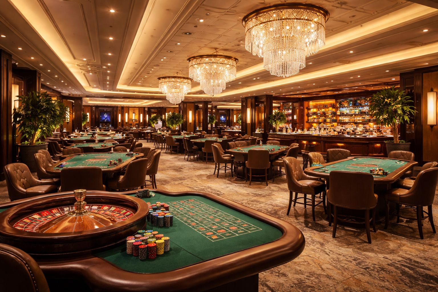 Bước Vào Sảnh Chính Casino 98WWI Dễ Dàng